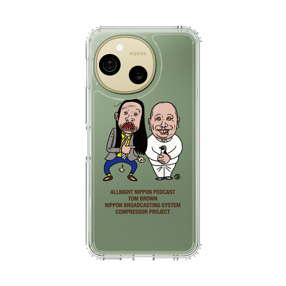 スリムプロテクションケース［ ニッポン放送 - オールナイトニッポンPodcast[トム・ブラウン] クリア ］