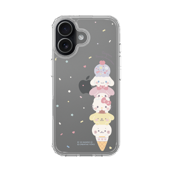 スリムプロテクションケース［ しろたん×サンリオキャラクターズ - アイスだいすき ］