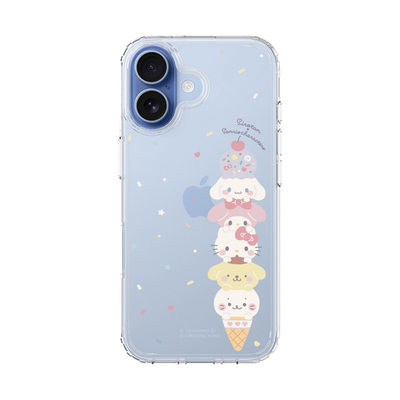 スリムプロテクションケース［ しろたん×サンリオキャラクターズ - アイスだいすき ］