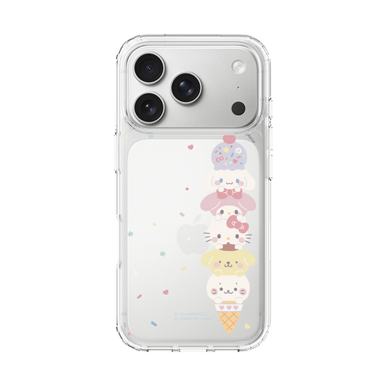 スリムプロテクションケース［ しろたん×サンリオキャラクターズ - アイスだいすき ］