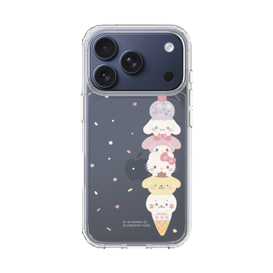 スリムプロテクションケース［ しろたん×サンリオキャラクターズ - アイスだいすき ］