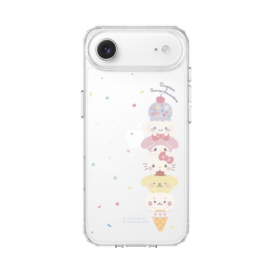 スリムプロテクションケース［ しろたん×サンリオキャラクターズ - アイスだいすき ］