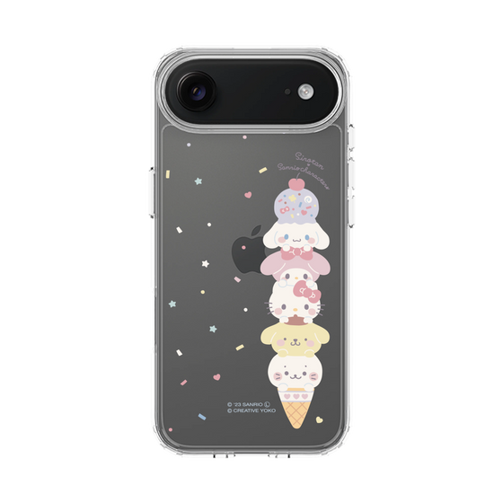 スリムプロテクションケース［ しろたん×サンリオキャラクターズ - アイスだいすき ］