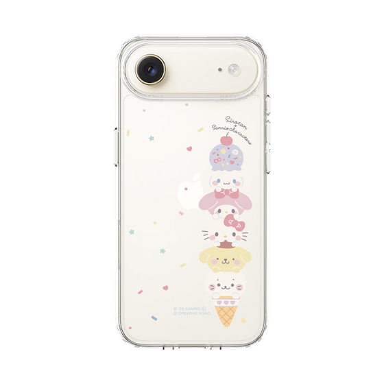 スリムプロテクションケース［ しろたん×サンリオキャラクターズ - アイスだいすき ］