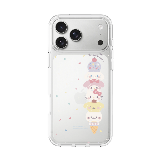 スリムプロテクションケース［ しろたん×サンリオキャラクターズ - アイスだいすき ］