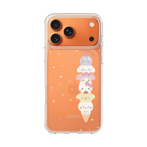 スリムプロテクションケース［ しろたん×サンリオキャラクターズ - アイスだいすき ］