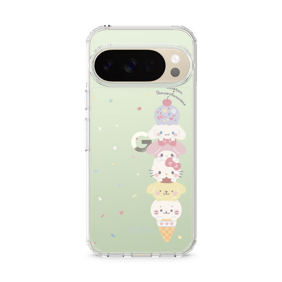 スリムプロテクションケース［ しろたん×サンリオキャラクターズ - アイスだいすき ］
