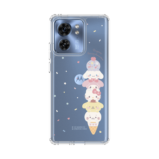 スリムプロテクションケース［ しろたん×サンリオキャラクターズ - アイスだいすき ］