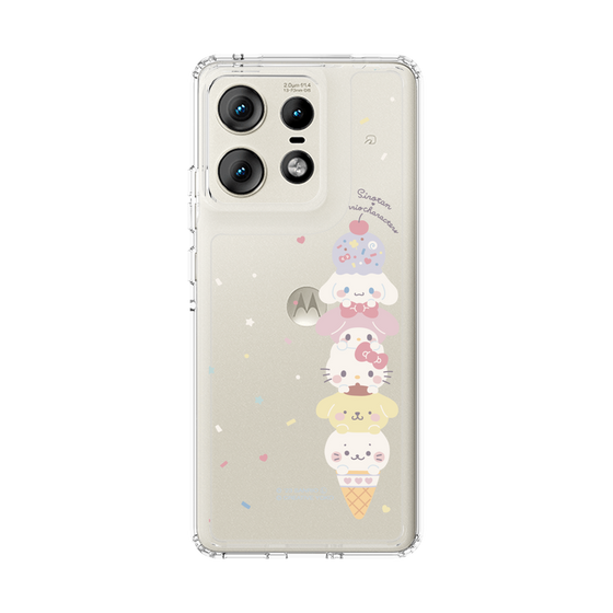 スリムプロテクションケース［ しろたん×サンリオキャラクターズ - アイスだいすき ］