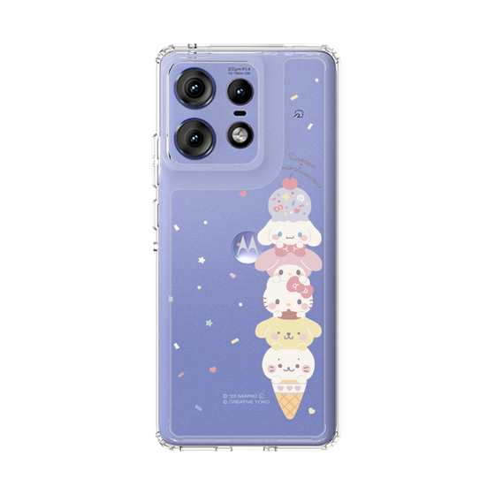 スリムプロテクションケース［ しろたん×サンリオキャラクターズ - アイスだいすき ］