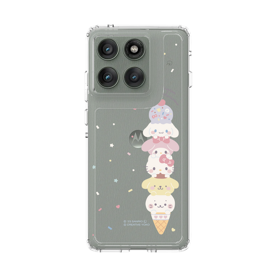 スリムプロテクションケース［ しろたん×サンリオキャラクターズ - アイスだいすき ］