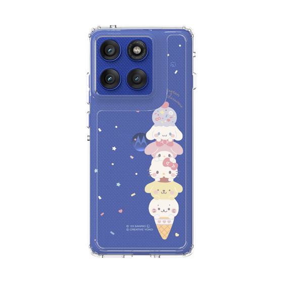 スリムプロテクションケース［ しろたん×サンリオキャラクターズ - アイスだいすき ］