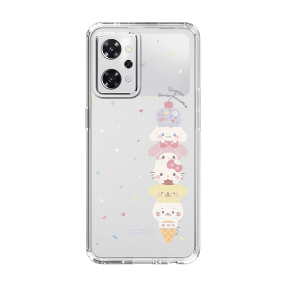 スリムプロテクションケース［ しろたん×サンリオキャラクターズ - アイスだいすき ］