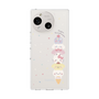 スリムプロテクションケース［ しろたん×サンリオキャラクターズ - アイスだいすき ］