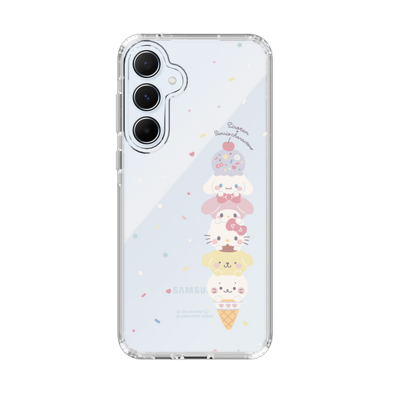 スリムプロテクションケース［ しろたん×サンリオキャラクターズ - アイスだいすき ］
