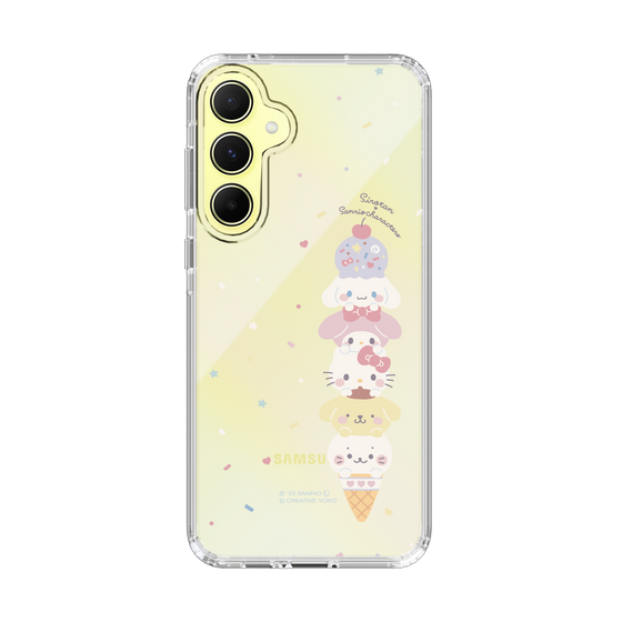 スリムプロテクションケース［ しろたん×サンリオキャラクターズ - アイスだいすき ］