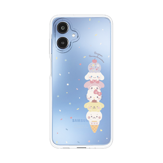 スリムプロテクションケース［ しろたん×サンリオキャラクターズ - アイスだいすき ］