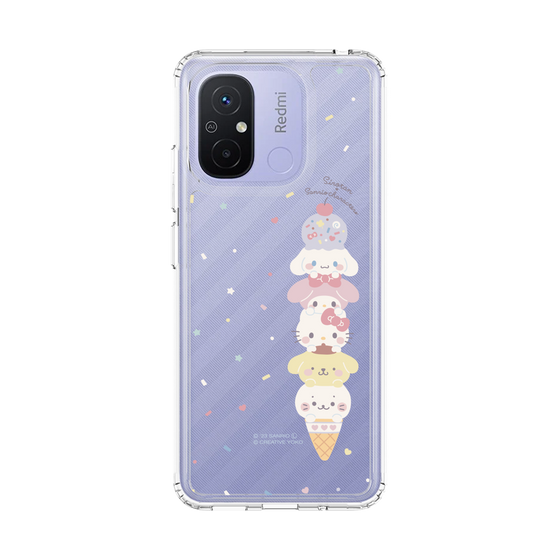 スリムプロテクションケース［ しろたん×サンリオキャラクターズ - アイスだいすき ］
