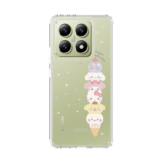 スリムプロテクションケース［ しろたん×サンリオキャラクターズ - アイスだいすき ］