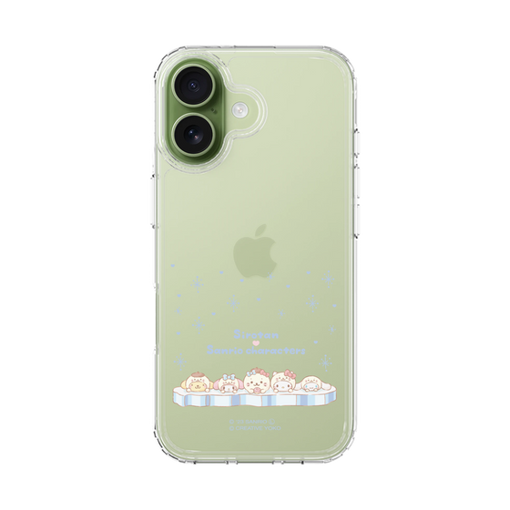 スリムプロテクションケース［ しろたん×サンリオキャラクターズ - 氷の国 ］