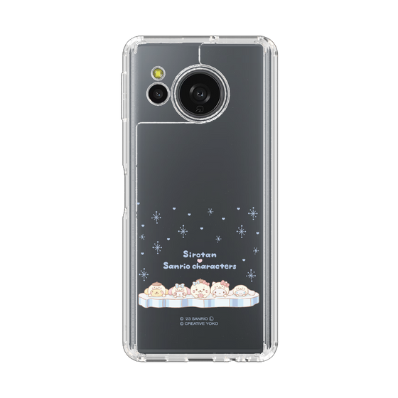 スリムプロテクションケース［ しろたん×サンリオキャラクターズ - 氷の国 ］
