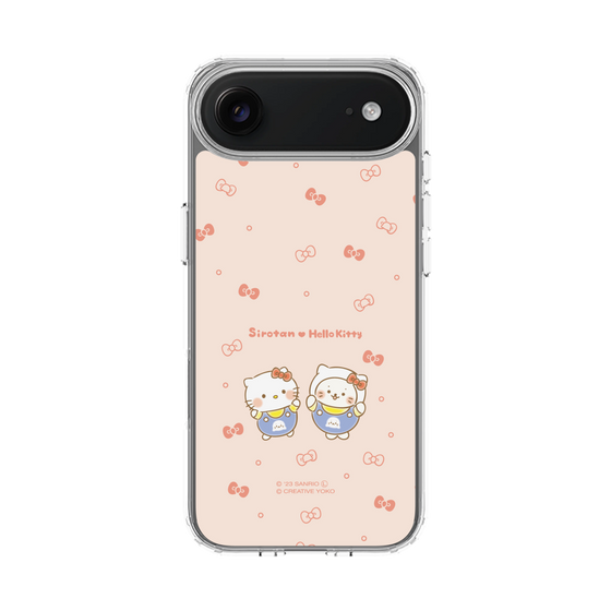 スリムプロテクションケース［ しろたん×サンリオキャラクターズ - しろたんとハローキティ ］