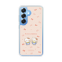 スリムプロテクションケース［ しろたん×サンリオキャラクターズ - しろたんとハローキティ ］