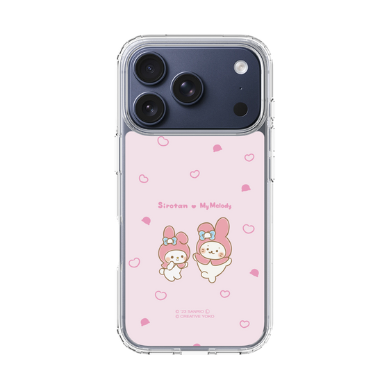 スリムプロテクションケース［ しろたん×サンリオキャラクターズ - しろたんとマイメロディ ］