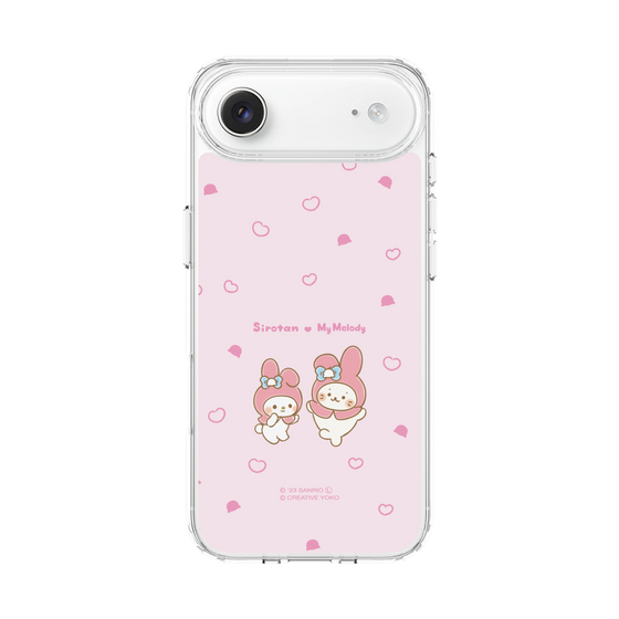 スリムプロテクションケース［ しろたん×サンリオキャラクターズ - しろたんとマイメロディ ］