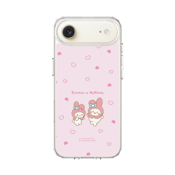 スリムプロテクションケース［ しろたん×サンリオキャラクターズ - しろたんとマイメロディ ］