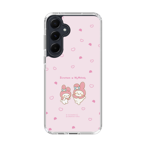 スリムプロテクションケース［ しろたん×サンリオキャラクターズ - しろたんとマイメロディ ］