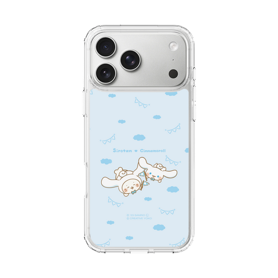 スリムプロテクションケース［ しろたん×サンリオキャラクターズ - しろたんとシナモロール ］