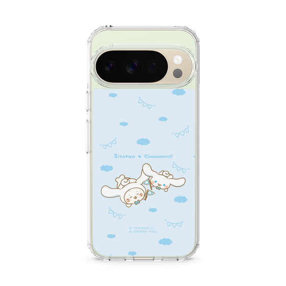スリムプロテクションケース［ しろたん×サンリオキャラクターズ - しろたんとシナモロール ］