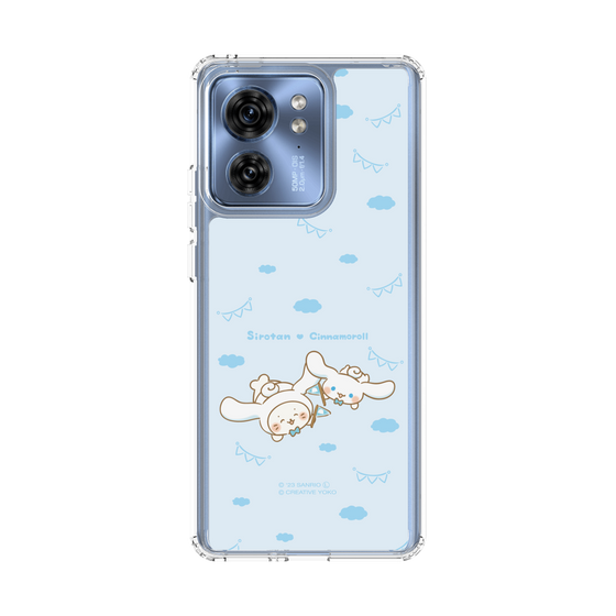 スリムプロテクションケース［ しろたん×サンリオキャラクターズ - しろたんとシナモロール ］