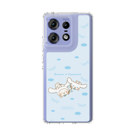 スリムプロテクションケース［ しろたん×サンリオキャラクターズ - しろたんとシナモロール ］