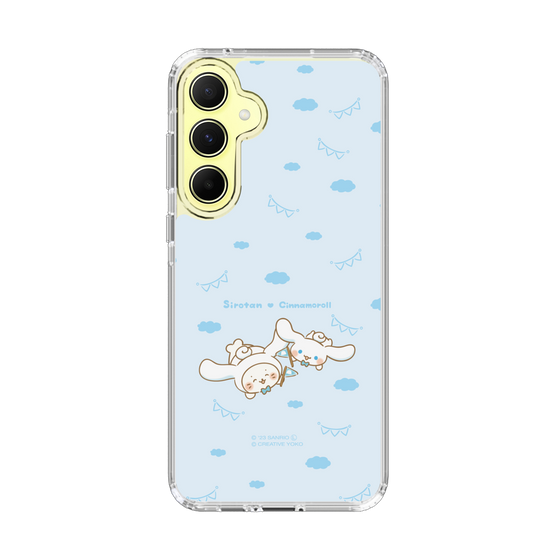 スリムプロテクションケース［ しろたん×サンリオキャラクターズ - しろたんとシナモロール ］