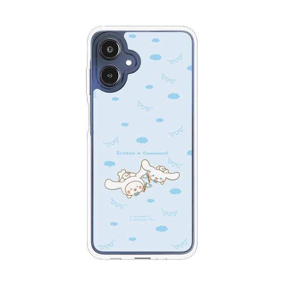 スリムプロテクションケース［ しろたん×サンリオキャラクターズ - しろたんとシナモロール ］