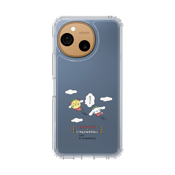 スリムプロテクションケース［ コジコジ×サンリオキャラクターズ - コジコジとシナモロール ］