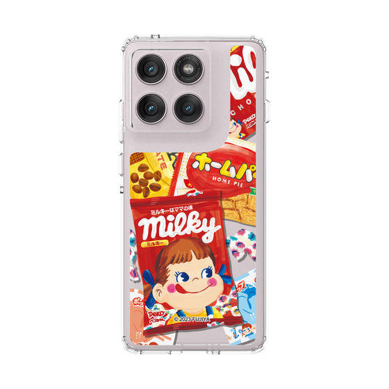 スリムプロテクションケース［ ペコちゃん - お菓子パッケージ ］