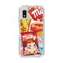 スリムプロテクションケース［ ペコちゃん - お菓子パッケージ ］