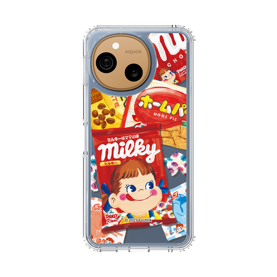 スリムプロテクションケース［ ペコちゃん - お菓子パッケージ ］