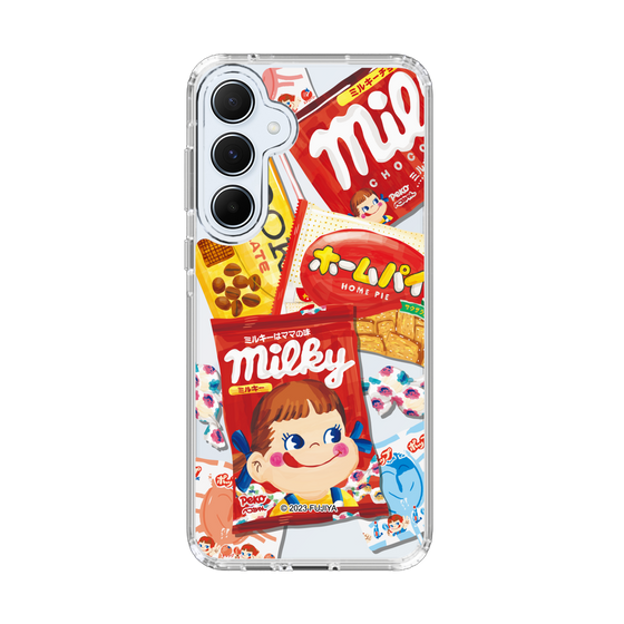 スリムプロテクションケース［ ペコちゃん - お菓子パッケージ ］
