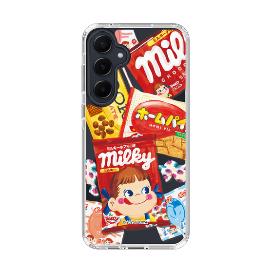 スリムプロテクションケース［ ペコちゃん - お菓子パッケージ ］