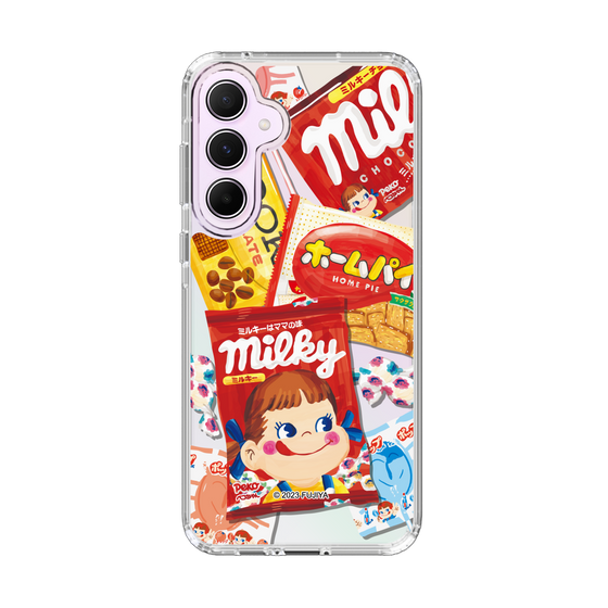 スリムプロテクションケース［ ペコちゃん - お菓子パッケージ ］