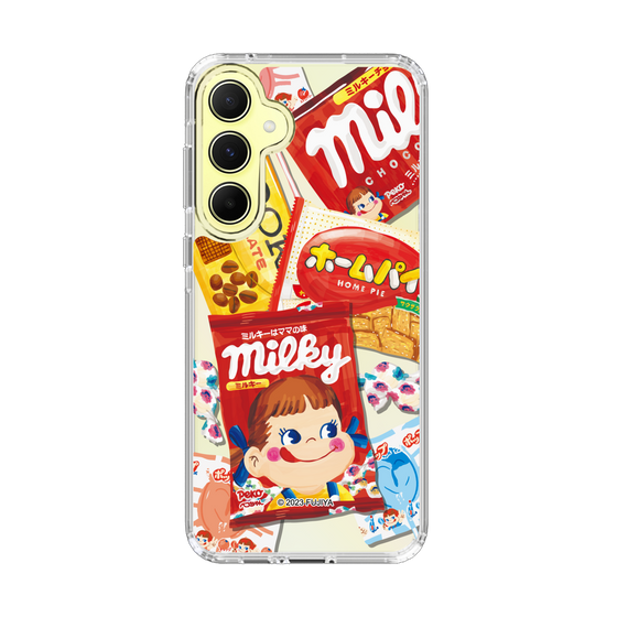スリムプロテクションケース［ ペコちゃん - お菓子パッケージ ］