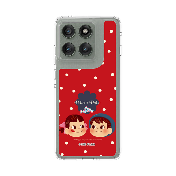 スリムプロテクションケース［ ペコちゃん - ミルキーレッド ］