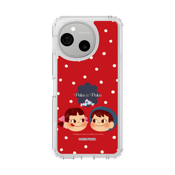 スリムプロテクションケース［ ペコちゃん - ミルキーレッド ］