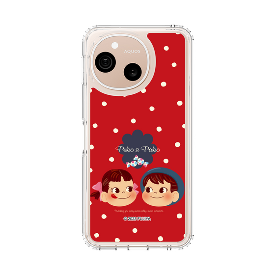 スリムプロテクションケース［ ペコちゃん - ミルキーレッド ］