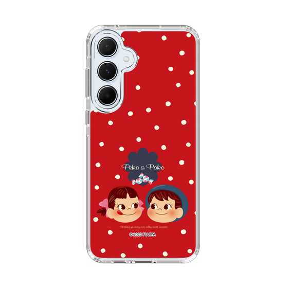 スリムプロテクションケース［ ペコちゃん - ミルキーレッド ］