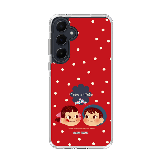 スリムプロテクションケース［ ペコちゃん - ミルキーレッド ］
